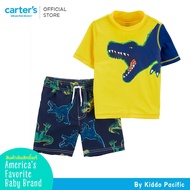 [คูปอง 2 ต่อ]  Carter's Boy Rashguard Set GreeDino  Swimwear L6 เสื้อผ้าเด็ก เสื้อว่ายน้ำ 1 + กางเกงว่ายน้ำ 1 ชิ้น