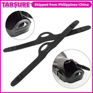 TARSUR Flippers Fin Strap, Durable Elastic Swimming Fin Strap, Adjustable Rubber Fin Flippers Strap