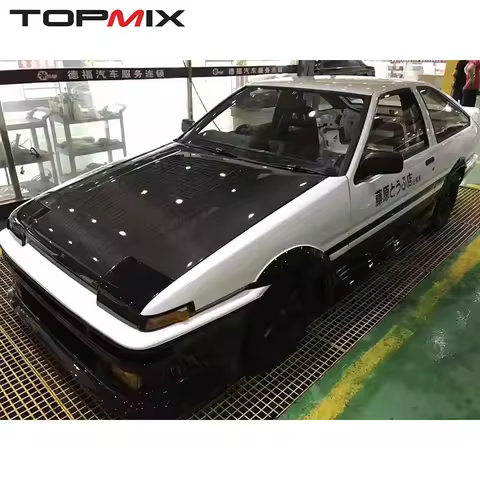 For Toyota Sprinter Trueno AE86 (1983-1987) OEM-Style Carbon Fiber Engine Hood (Modification & Upgra