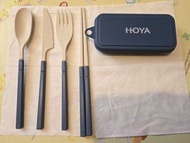 HOYA 環保便攜餐具 外賣 膠匙刀叉筷子