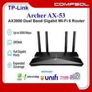 TP-LINK ARCHER AX53 AX3000 Dual Band Gigabit Wi-Fi 6 Router