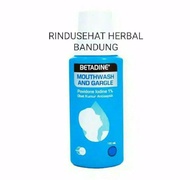 BETADINE KUMUR 190ML ANTISEPTIK POVIDONE IODINE BETADINE MOUTHWASH AND GARGLE BETADINE OBAT KUMUR