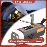 Emergency Radio with Flashlight BT Speaker Solar Radio Rechargeable Emergency Weather Radio for Emer