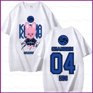 Flex F169 HT Stray Kids KARMA comfortable KPOP tee CHANGBIN HYUNJIN FELIX IN T-shirt short sleeve to