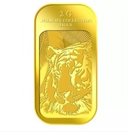 Puregold 2g Tiger Gold Bar | 999.9 Pure Gold