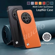 Redmi 14C 4G 5G Plain Skin Luxury Leather Phone Case For Redmi 14C Redmi14C 4G 5G 2024 Texture Soft 