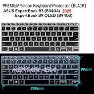 ASUS ExpertBook B3 B3404 (2025) B9 B9403 (2024) Keyboard Protector - PREMIUM Silicon BLACK