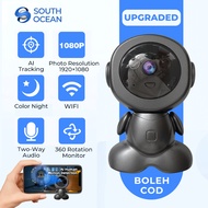 Southocean Smart Robot Wifi CCTV Rotate PTZ 10XZoom Night Vision 2 In 1 Combo
