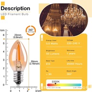 < Hot Sale > Flea Light Accessories C7E14 Bulb LED220V0.5W Flea Light Bulb Flea Trap Accessories 6.1
