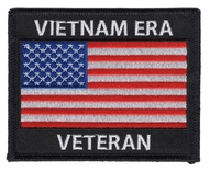 US Flag Vietnam Era Veteran Patch