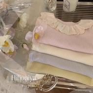 Sell Over 10,000 Korean Children's Clothing Spring Autumn Lace Round Neck Girls Bottoming Shirt Long