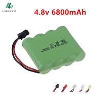 4.8V 6800mah NiMH Battery 4.8v AA Rechargeable Battery Pack SM /Tamiya /JST PLUG For Rc toys Cars Tr