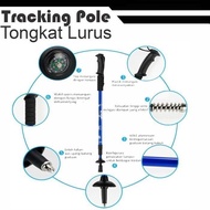 Trekking tracking pole/ mountain stick/ - biru