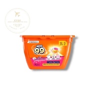 Hero 99 3in1 Laundry Capsule -18+2's/200g#pod#detergent#laundry#sabun#cloth#wangi# White
