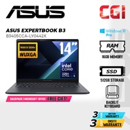 Asus 14" ExpertBook B3405CCA Laptop Ultra 5 225H 16GB 512GB WUXGA Win11Pro 3Y Onsite - B3405CCA-LY04