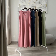 Heysunshine - Emily Dress [Midi Dress Wanita]