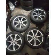 toyota wish 2003-2016 sport rim 2.0z original japan 17inci pcd 5x100