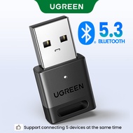 UGREEN USB Bluetooth 5.3 Dongle Adapter for PC Speaker Wireless Mouse Keyboard Music Audio Receiver 