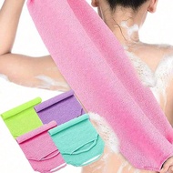 Long Exfoliating Back Scrubber Loofah With Handles, 2pcs Back ExfoliatoWashcloth Exfoliating Body Sc