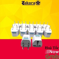3-pin to 2-pin universal plug