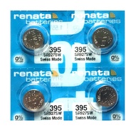 [SG] [4 Pieces] Renata 395 SR927SW SR57 SR927 Button Silver Oxide Battery
