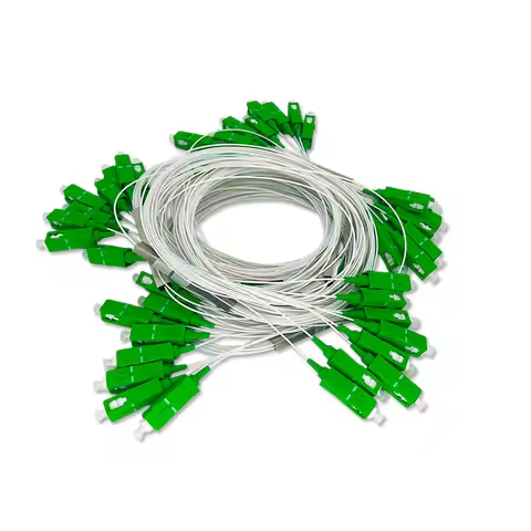 1m SC APC Fiber Optic Splitter 1X8 1X2 1X4 1X16 PLC 0.9mm Single Mode FTTH SC UPC Planar Waveguide T