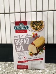 ORGRAN GLUTEN FREE BREAD MIX 450 GR BOX