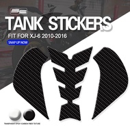 For YAMAHA XJ6 HD Transparent Epoxy Gum Sticker Motorcycle Carbon Fiber Texture Protect Decal