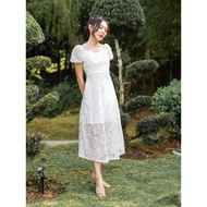 *READY STOCK IN MALAYSIA* JOLIVIA & CO Engagement Dress Wedding Dress ROM White Dress Plus Size