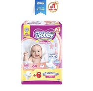 Miếng lót sơ sinh Bobby nb1 64 miếng/108 miếng cho bé