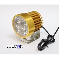 ◆即日発送◆汎用 金 4連 LED フォグランプ 車外灯 AXIS90 AXIS90 プロフット AXIS トリート AXIS Z