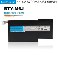 KingSener BTY-M6J Laptop Battery For MSI GS63VR GS73VR 6RF-001US BP-16K1-31 9N793J200 Tablet PC MS-1