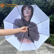 ☂️In stock☂️Bts BTS Tian Jungkook Three Folding Automatic Umbrella Sunscreen Anti-Ultraviolet Durabl