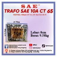 NEW TRAFO TRANSFORMER SAE 10A CT 65 MURNI travo sae 10 amper ct 65v