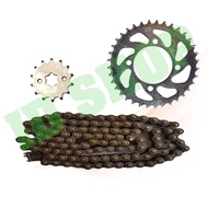 Chain Sprocket Set 428 SMASH 428-106L 14T-36T aumshop239