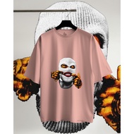 FS Gangster Oversized American Style Men's Round Neck Short Sleeve T-Shirt Multi-Purpose Soft 705 S-