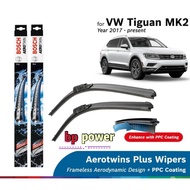 Bosch Aerotwin Plus Multi Clip Wiper Set for Volkswagen Tiguan Mk2 (24"/21")