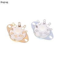 [Bogr] 1Pc 8Pin GZC8-Y-6 Octal Tube Soet Ceramic Valve Base Ja For KT88/6550/EL34/6P6P/6V6/6N8P/6SN7