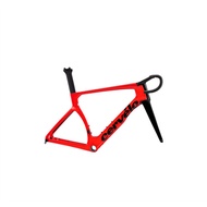 Cervelo S5 carbon road frame with disc brake using 46mm pressed BB, 1 equal to 1 convex 1cm - Red (F