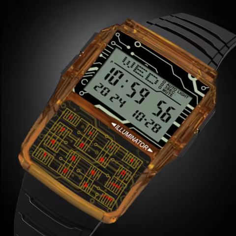Multi functional calculator, watch, LED electronic watch, digital sports computer, men's top luxury 
