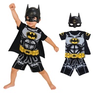 Short Batman Superhero Costume for Boys with Wings Batman Costume