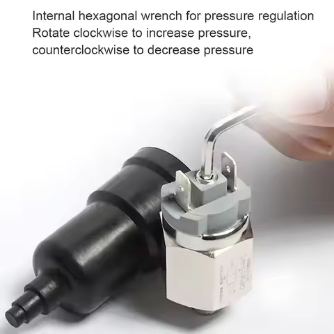 1Pcs QPM11-NO QPM11-NC Air Pressure Switch Adjustable G1/8 G1/4 QPM11 Automatic Controller 0.1-1Mpa 