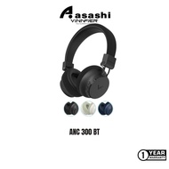 Vinnfier VF ANC 300 BT Active Noise Cancelling Bluetooth Headphone Strong Bass Bluetooth V5.3 up to 