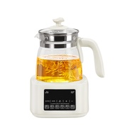 HOHOO กาต้มน้ำไฟฟ้า อเนกประสงค์ 1.3L เครื่องทำนม กาต้มน้ำเพื่อสุขภาพ 800W หม้อต้มน้ำแบบควบคุมอุณหภูม