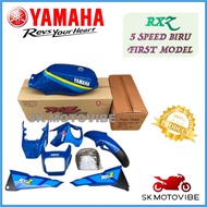 COVERSET / COVER SET RXZ 5 SPEED BIRU FIRST MODEL [ SIAP TANAM ] COMPLETE SET YAMAHA RXZ