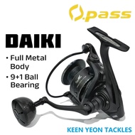 OPASS DAIKI METAL BODY WITH CARBON POWER HANDLE REEL (SPINNING)