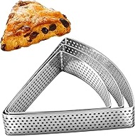 Scone Cutter Triangle Cookie Cutter Stainless Steel Fan-Shaped Biscuit Mold Ideal Baking Tool for Sc