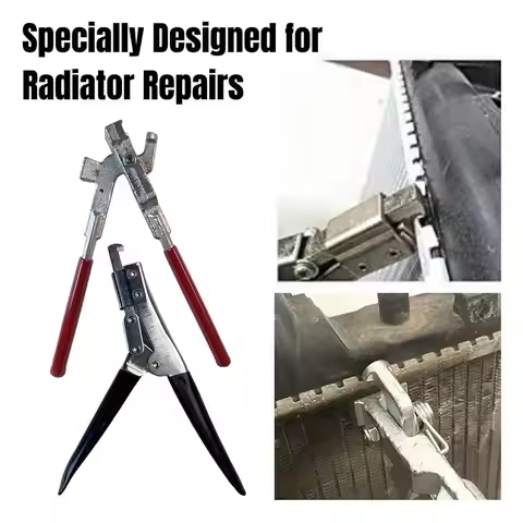 Car Radiator Tool Pliers Radiator Maintenance Pliers Service Open-mouth Header Pliers Chamber Openin