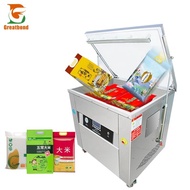 Dz-650 High-Power CE Automatic Industrial Food Sealer 10Kg Rice Date Cashew Brick Double-Sided Shapi