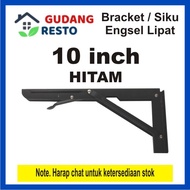 Bracket Lipat / Siku / Engsel FOLDING Rak / Meja / DInding 1SET PASANG